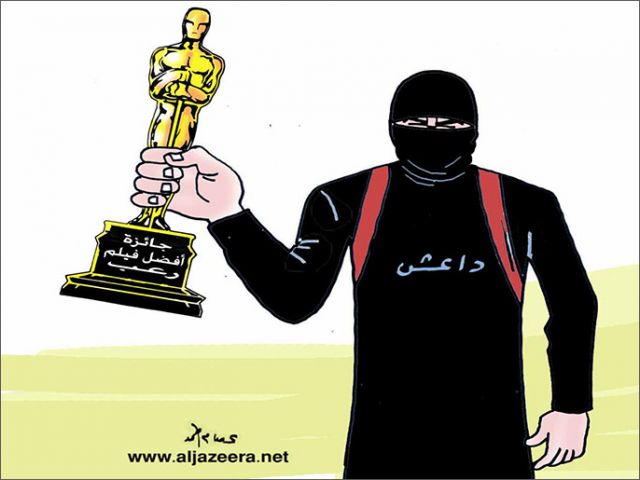 Karikatur Aljazeera karya Essam Ahmad (aljazeera.net)