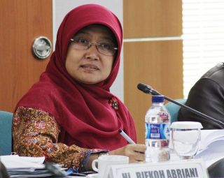 Anggota Komisi Pembangunan DPRD DKI Jakarta dari Fraksi PKS Rifkoh Abriani. (pksjakarta)