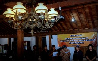 Deklarasi Forum Musyawarah Seniman dan Budayawan Muslim Yogyakarta. (Yudha Yuliardi)