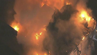 Kebakaran di Quba Islamic Institute di Amerika. (alarabiya)