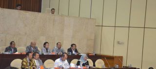 Rapat Dengar Pendapat (RDP) antara Komisi II DPR dengan KASN di gedung DPR RI, Jakarta, Rabu (4/2). (IST)