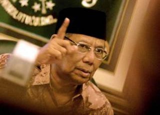 Anggota Dewan Pertimbangan Presiden KH Hasyim Muzadi. (baranews.com)