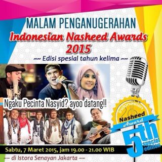 Indonesian Nasheed Award (INA) 2015. (IST)