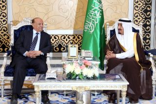 Raja Saudi dan presiden Yaman, Abd Rabbuh Mansur Hadi. (islammemo)