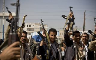 Milisi Syiah Hutsi di Yaman (telegraph.co.uk)