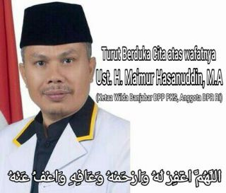 H. Ma'mur Hasanuddin,MA, Anggota DPR periode 2015-2019 dari FPKS. 