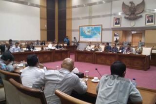 Pertemuan Komisi I DPR RI dengan pengelola situs media Islam. Rabu (1/4/15).  (sindonews.com)