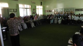 Youth Leader Clinic (YLC) Chapter #3 di SMAN 1 Banjarmasin, minggu (5/4/15).  (Nujiya Putri/YBTB)