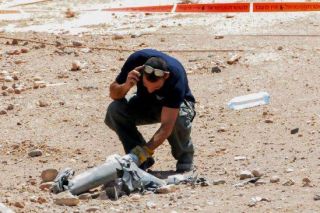 Roket yang ditembakkan pejuang Palestina menentang penjajahan Israel (islammemo.cc)