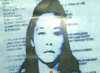 Siti Zaenab binti Duhri Rupa dihukum mati hari ini, Selasa (14/2/15) waktu setempat.  (riaupos.co)