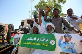Pendukung Bashir dan NCP (Sudan News Agency SUNA)