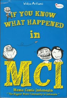 Cover buku "If You Know What Happened in MCI".