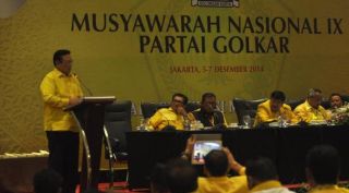 Munas IX Partai Golkar Kubu Agung Laksono.  (liputan6.com)