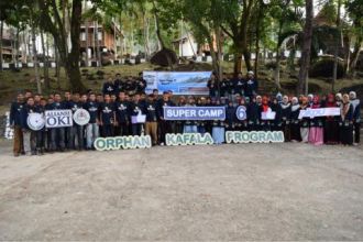 Supercamp Kafalah Yatim PKPU. (kis/pkpu)