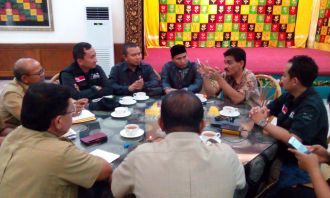 Pertemuan antara ACT Foundation, KNSR dan Pemkab Aceh Utara.  (PR ACT)