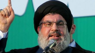 Pemimpin Hizbullah, Hasan Nasrullah (bbc.co.uk)