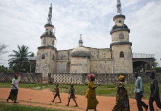 Masjid di Afrika Tengah. (cloudfront.net)