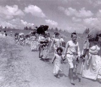 Ratusan ribu pengungsi Palestina diusir Zionis pada tanggal 15 Mei 1948. (calsjp.com)