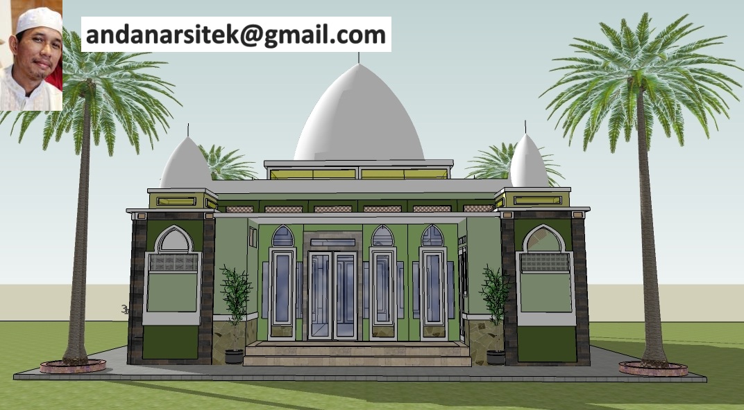 Bagaimana Membuat Desain  Masjid  Berukuran 10 x 10  m 