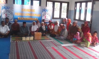 Kegiatan Ramadhan warga korban longsor Banjarnegara