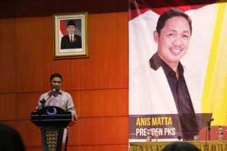 Presiden PKS, Anis Matta di acara pembekalan tenaga ahli Fraksi PKS, di Jakarta, Senin (8/6). (IST)