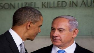 Benyamin Netanyahu dan Barack Obama. (Islammemo)