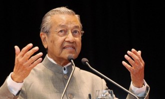 Mantan PM Malaysia Dr Mahathir Mohamad.  (media.therakyatpost.com)
