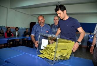 Pemungutan suara dalam pemilu legislatif Turki telah usai. (Anadolu)