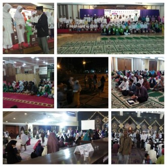 Komunitas Tahajud Berantai (KUTUB) menggelar acara I'tikaf Ramadhan Nasional (IRNAS) di Masjid At-tin, TMII, Sabtu-Ahad (4-5/7/15).  (Sutrisno/KUTUB)