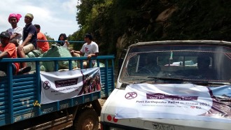 RZ kembali mengirimkan relawan untuk membantu korban gempa Nepal yang masih berada di pengungsian. (Rena/rz)