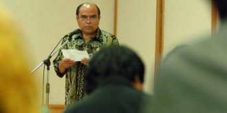 Mantan Menkeu Bambang Sudibyo ditunjuk sebagai Ketua Umum Baznas 2015-2020.  (kompas.com)