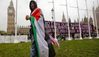 Warga Inggris mendukung kemerdekaan Palestina. (islamedia.id)