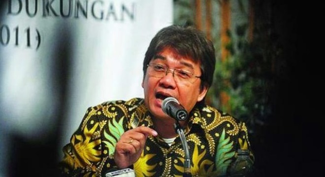 Deny JA, Direktur Eksekutif Lingkaran Survei Indonesia (LSI). (kompas.com)