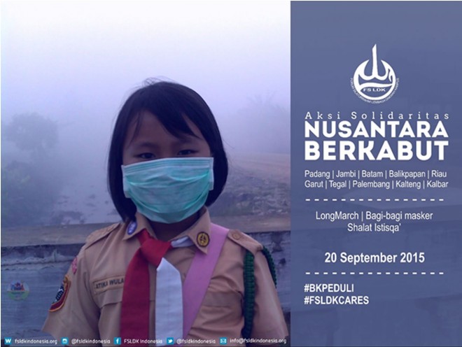 Poster Aksi Solidaritas Nusantara Berkabut. (ist)