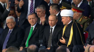 Putin meresmikan Masjid Agung Moskow bersama Erdogan dan Mahmud Abbas (arabic.rt.com)