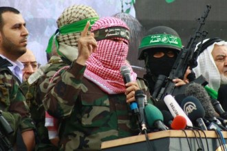 Batalion Izzuddin Al-Qassam, sayap militer gerakan Hamas. (felesteen.ps)