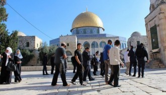 Pemukim Ilegal Yahudi kembali serbu Masjid Al-Aqsha. (alresalah.ps)
