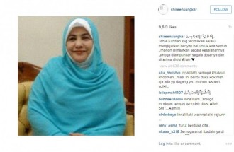 Ustadzah Lutfiah Sungkar. (Instagram Shireen Sungkar)
