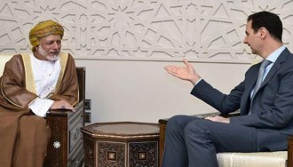 Bashar Al-Asad menerima kunjungan Menlu Oman (islammemo.cc)