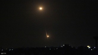 Roket dari Gaza menuju Israel. (arsip Sky News)