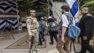 TPS Pemilu Mesir yang dijaga ketat tentara (islammemo.cc)