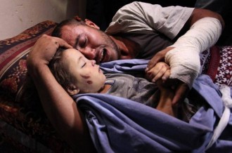 Rahaf Hassan, balita yang menjadi korban serangan Israel. (alwatanvoice.com)