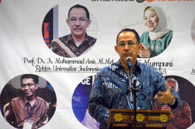 Rektor Universitas Indonesia (UI), Mohammad Anis. (ist)