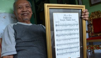 Sartono, Pencipta lagi Hymne Guru 'Pahlawan Tanpa Tanda Jasa' meninggal dunia dalam usia 79 tahun, Ahad (1/11/15). (tempo.co)