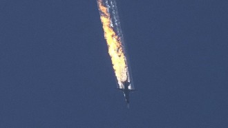 Pesawat tempur yang ditembak jatuh Turki (aa.com.tr)