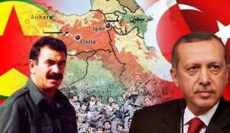 Erdogan dan Pemimpin PKK, Ocelan.