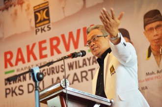 Ketua Wilayah Dakwah (Wilda) Banten, Jakarta, dan Jawa Barat (Banjabar) Partai Keadilan Sejahtera (PKS) Tate Qomarudin. 