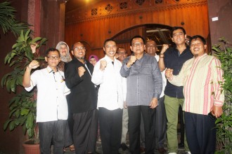 Silaturahim Pengurus PKS DKI Jakarta dengan Pengurus Gerindra DKI Jakarta. (Zakaria/humaspksdkijakarta)