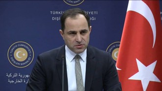 Juru bicara departemen luar negeri Turki, Tanju Bilgiç. (Turk Press)