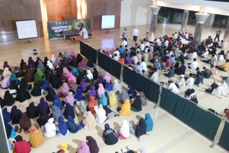 Masjid Nurul Huda UNS kembali menyelenggarakan Camping Qur’an yang diikuti 600 peserta. (Nurul Huda UNS)